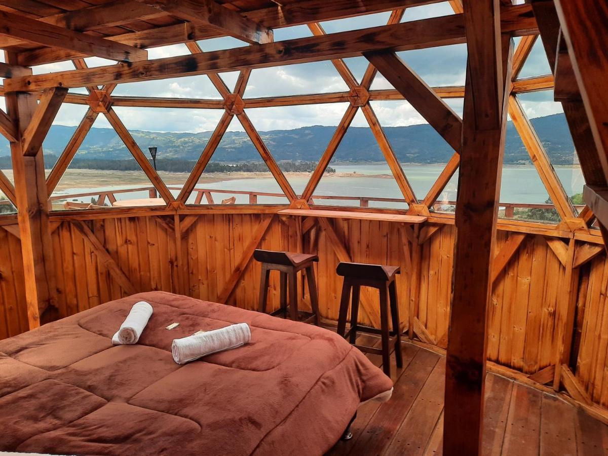 Bed and Breakfast Benigno Mirador Guatavita Esterno foto