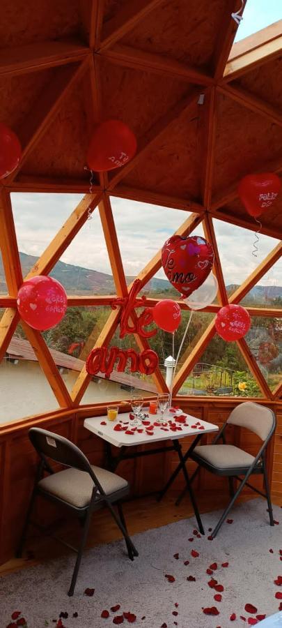 Bed and Breakfast Benigno Mirador Guatavita Esterno foto