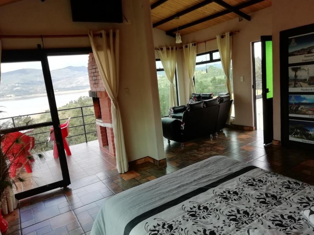 Bed and Breakfast Benigno Mirador Guatavita Esterno foto