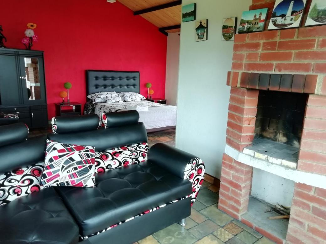 Bed and Breakfast Benigno Mirador Guatavita Esterno foto